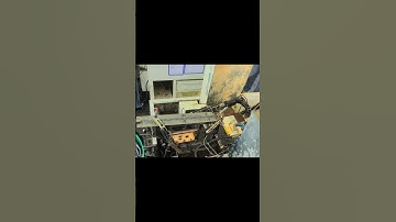 Precision screw production line, efficient batch processing #cnc#machine