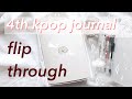 kpop journal flip through — 4th journal