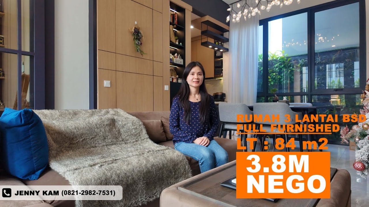 SALE CLUSTER DI GREENWICH PARK - BSD CITY FULL FURNISH & RENOV #rumahdibsd #bsd #rumah