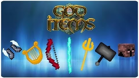 Vũ khí của các vị thần! ✔ Minecraft Command BLock 1.11 ✔