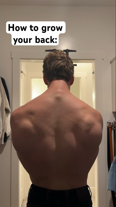 Bigger back = more pull-ups