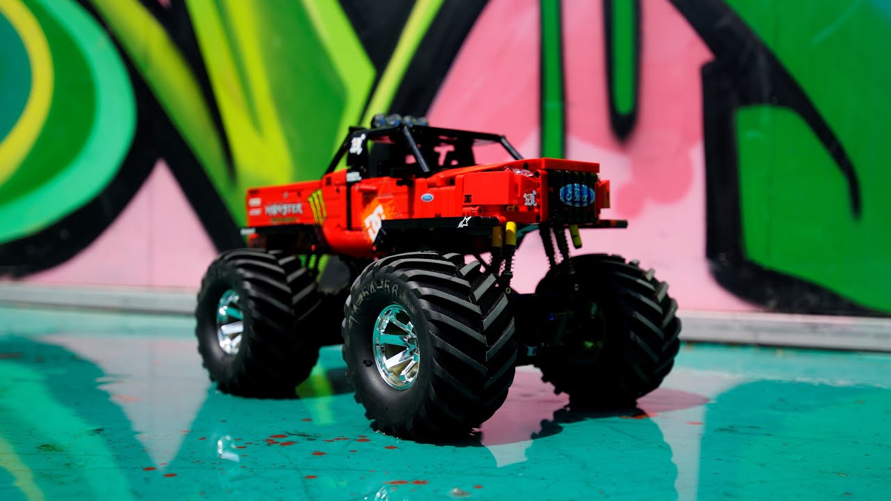 [MOC] LEGO Technic Monster truck _ DoolMon (With S brick+)