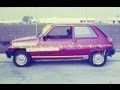 1980 renault 5 r5le car frontal crash test by nhtsa  crashnet1