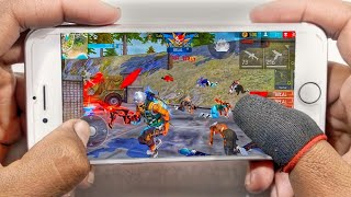 Free fire live hand cam 🔥IPhone 7 ma god level game play + 999 DPI 💯