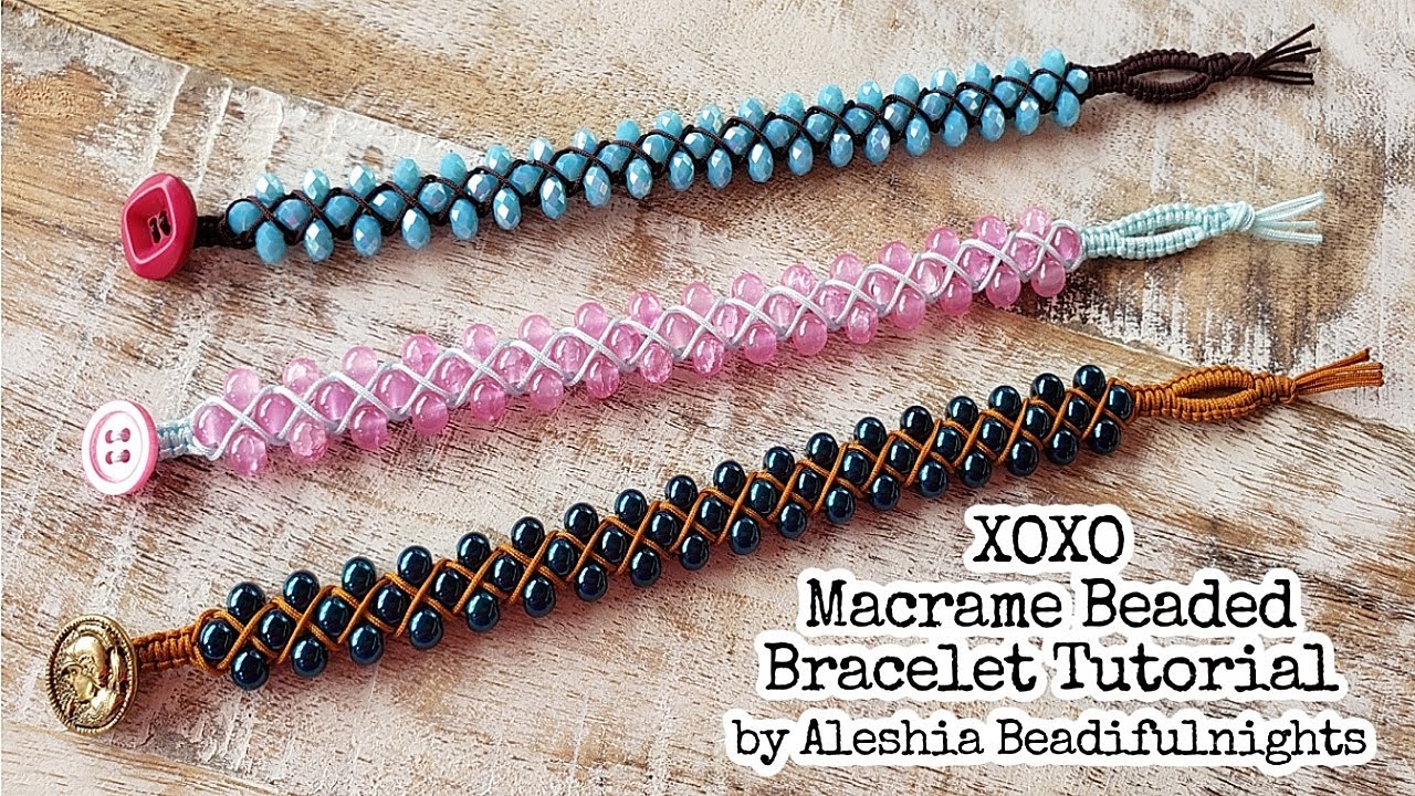 Easy Macrame Bracelet Tutorial: A Step-by-Step Guide to Creating a Simple  yet Stylish Knotted Bracelet | PDF | Knot | Bracelet