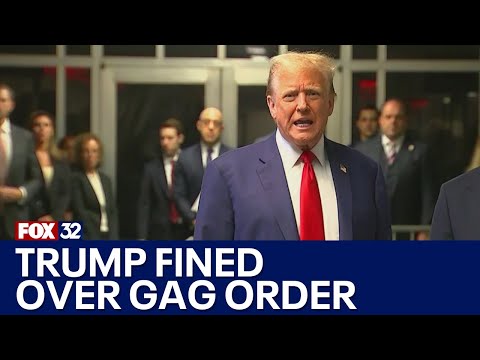 Trump violates gag order for 10th time in hush money trial