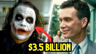 Christopher Nolan’s Best Movies Ranked By Box Office | Oppenheimer | The Dark Knight | Inception