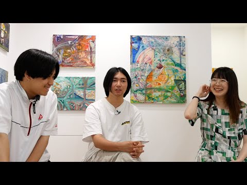 98年生まれアーティスト鼎談。ENDO 奥野智萌 佐藤瞭太郎
