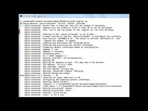 JavaOne 2015 - Java Developer Intro to Environment Management with Vagrant, Puppet, Docker - Demo 1