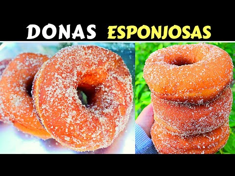 Receta De Donas De Azucar Caseras Y Esponjosas