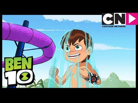 Ben 10 | Gwen's New Water Park Friend | Choosing Frightwig Over Ben | Cartoon Network