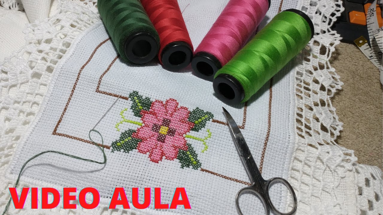 Ponto Cruz - Vídeo Aula #1 Flor