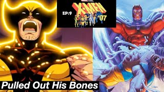 X-men 97 Episode 9 Scene Reaction - Magneto Rips Out Wolverine's Adamantium Bones