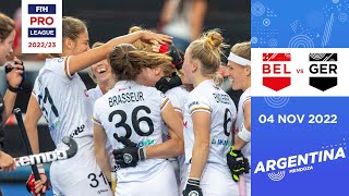 FIH Hockey Pro League 2022-23: Belgium vs Germany (Women, Game 1) - Highlights