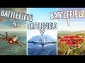 AIR COMBAT in BF5 vs BF1 vs BF4 (WHO WON?) | Battlefield 5 Air Combat Gameplay