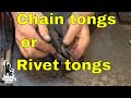 Rivet and chain link tongs - tool of the day