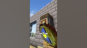 Clock with alarm in Minecraft #shorts