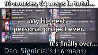 My BIGGEST Personal Project COMPLETED... AFTER 5 YEARS (Dan: Signicials Courses - Showcase + Q&A)