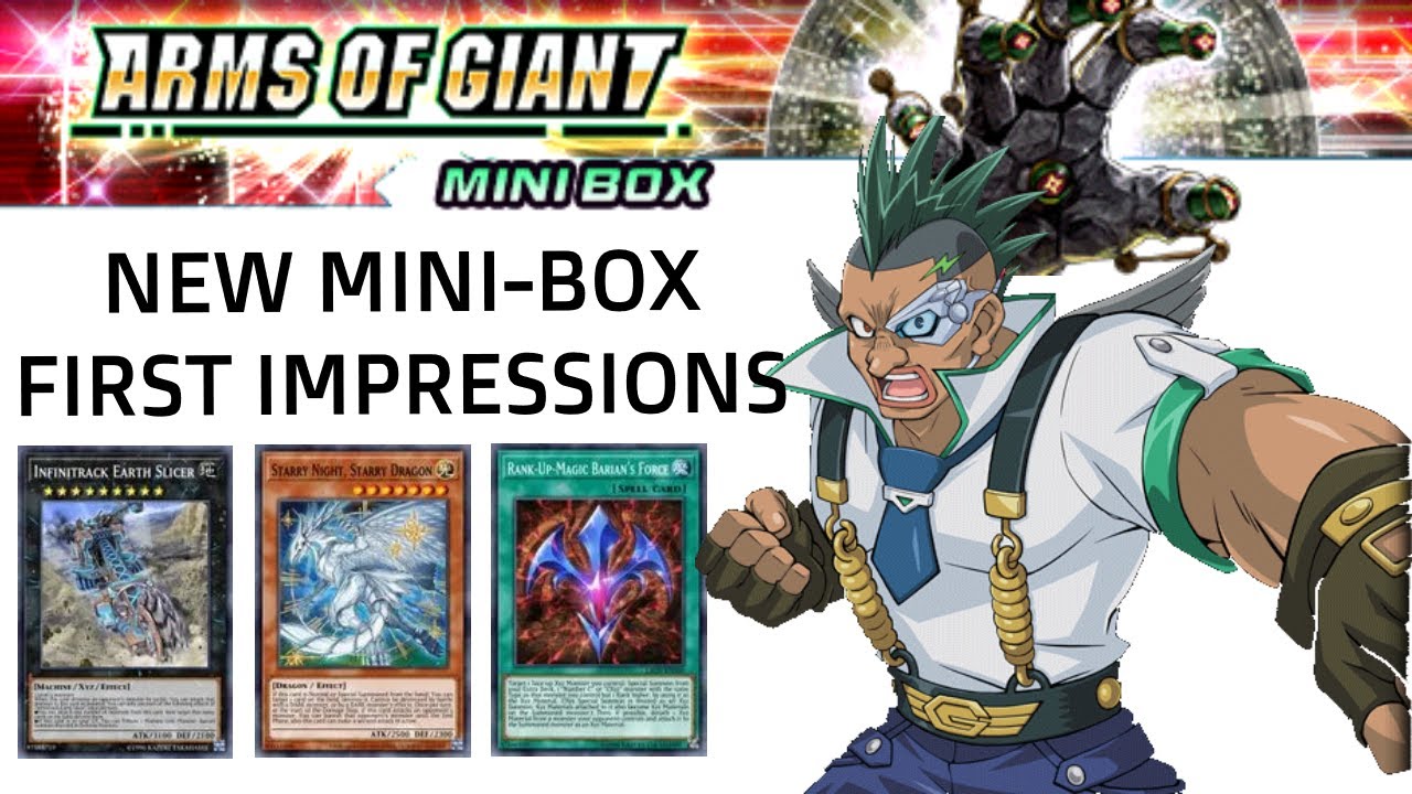 NEW MINI-BOX: ARMS OF GIANT!! IS IT GOOD? (no) (duel links)