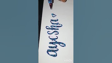 comment your name✨#youtubeshorts #calligraphy #nameart #shorts