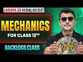 Lakshya JEE in English 2027 🚀 Mechanics for Class 12th |  Backlogs Class