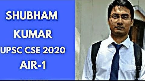 UPSC Topper 2020 RANK 1 Shubham Kumar 🔥 motivational video 🔥 UPSC aspirants Motivational video||