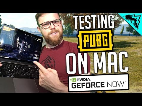 PUBG on MAC - "NVIDIA Geforce NOW" on Macbook - Gameplay & Highlights