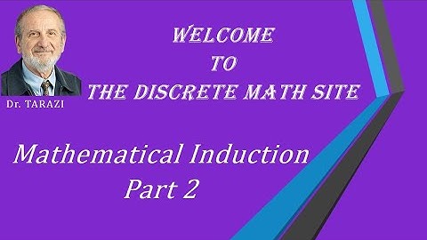 Mathematical Induction Part 2 of 3