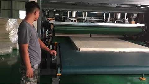 Auto mattress roll packing machine ( Exit diameter adjustable）