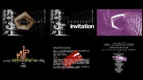AMIGA-Demo "Vertical Syndicate: MIP invitation (Intro)"