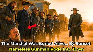 The Marshal Was Buried Alive... By Sunset, the Nameless Gunman Rode Into Town