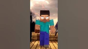 Herobrine vs dark entity 😱 #minecraft #shorts #herobrine