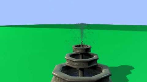 Particle Fountain Super Spray 3ds Max