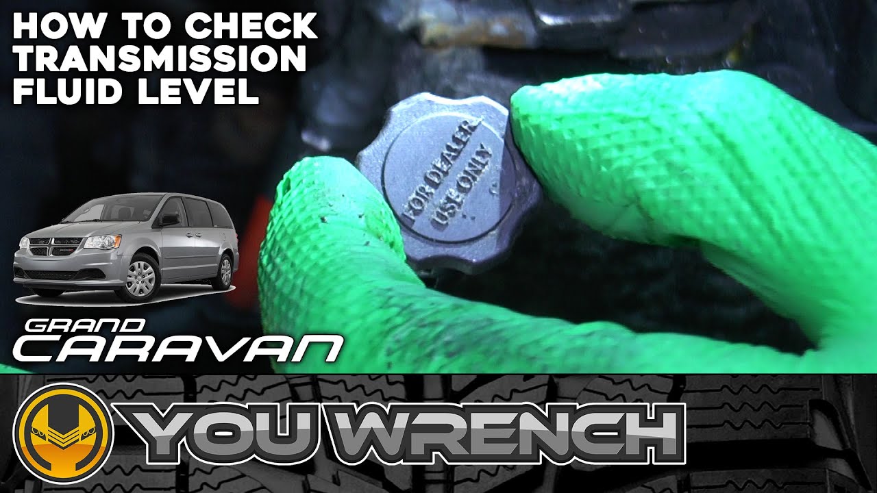 How to Check Your Transmission Fluid Level - Dodge Grand Caravan (2011