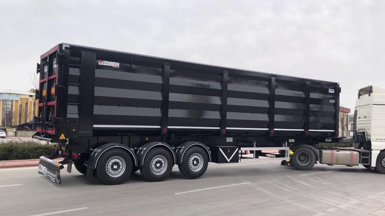 Scrap Tipper Scrap Trailer - Hurda Damperi Hurda Dorsesi - Ribaltabile Rottame -  Benne - ÖZMEN