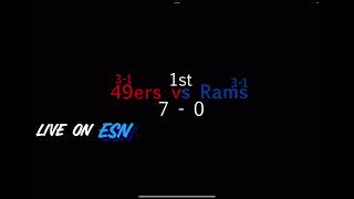 NFL Week 5: San Francisco 49ers vs Los Angeles Rams
