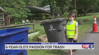 'I’m good at helping': Winston-Salem 6-year-old has passion for helping neighbors keep trash, recycl