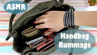 ASMR Handbag Rummage  • Switching Bags • No Talking