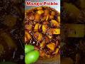 Raw mango pickle recipe  #shorts