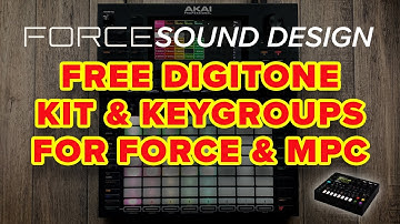 Free Elektron Digitone Kit and Keygroups for Akai Force and MPC