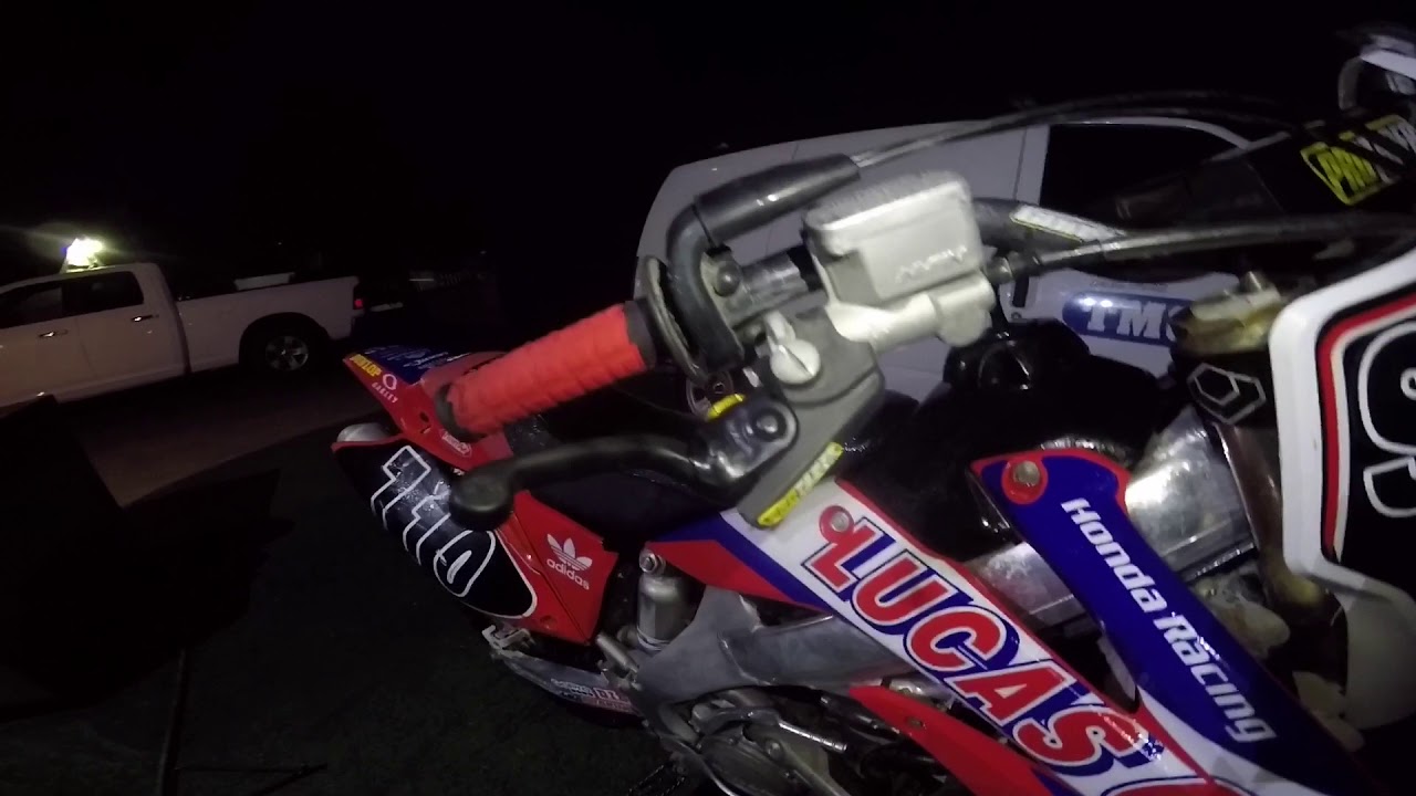 Pro Taper XPS Review how to get better stopping on a Honda Crf 250