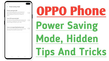 OPPO Phone Power Saving Mode Setting Hidden Feature, Tips And Tricks For Power Saving Mode
