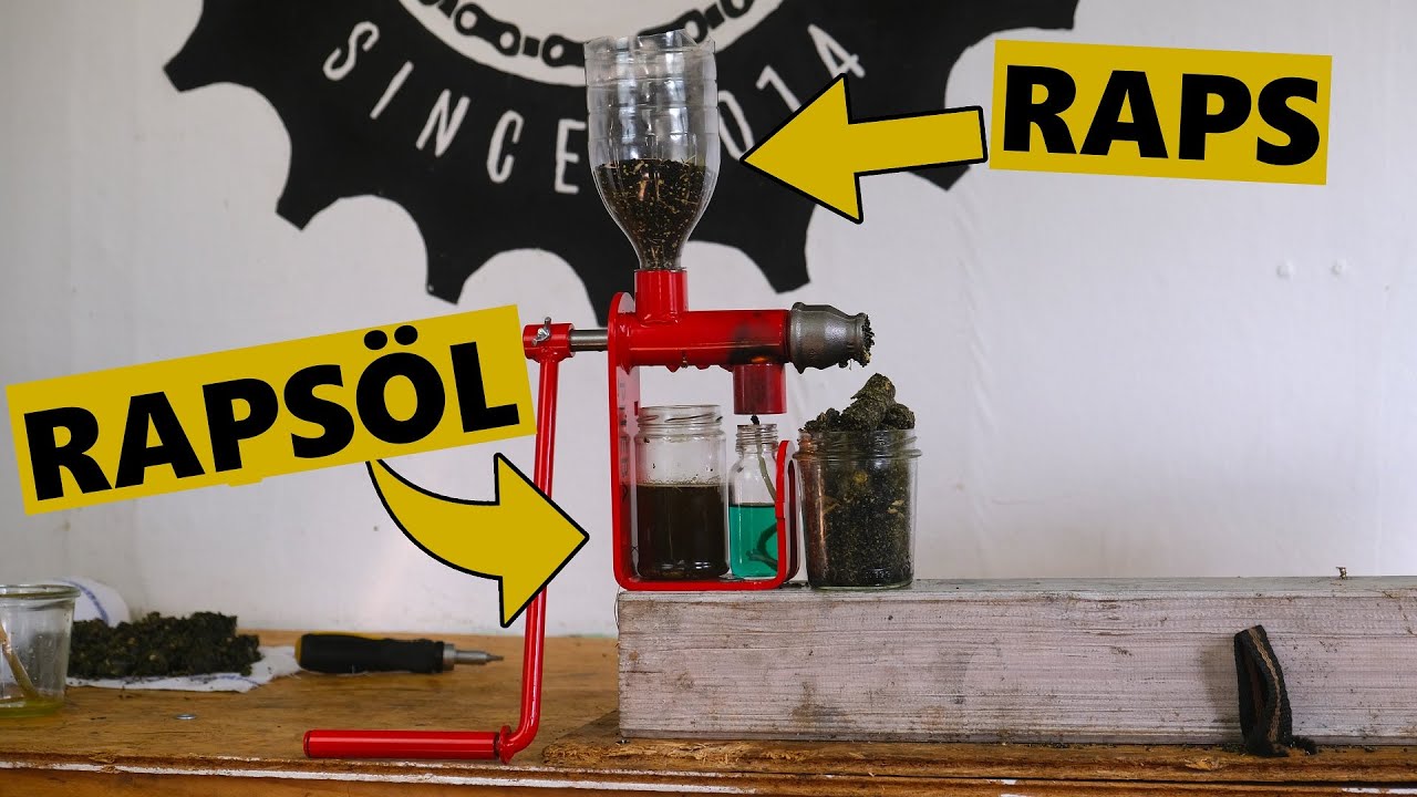 Öl selber herstellen? Mit dieser ÖLPRESSE kein Problem! [Selbstversorger Upgrade]