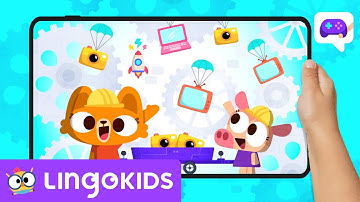 WAGON CATCH GAME 🚋| Interactive Games for Kids | Lingokids Games