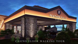FEATHER FALLS CASINO OROVILLE California : WALKING THE CASINO FLOOR
