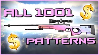 ALL 1001 AWP Fade Patterns