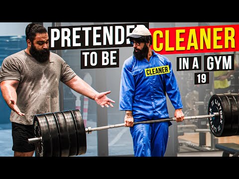 Elite Powerlifter Pretended to be a CLEANER