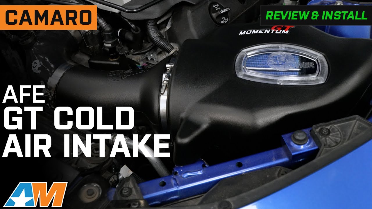 Обзор и установка системы холодного впуска воздуха Camaro SS AFE Momentum GT 2016–2024 годов выпуска