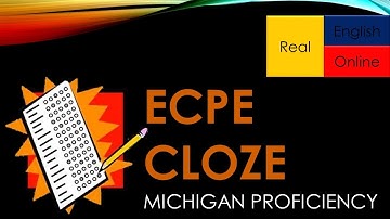 ECPE CLOZE, Michigan Proficiency
