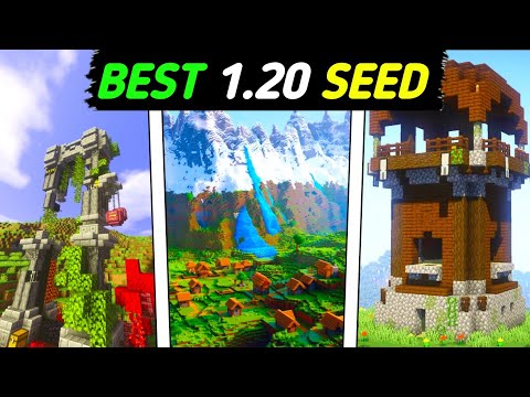 🔥Top 5 God Seed for Minecraft PE 1.20 || Best Seeds for mcpe 1.20